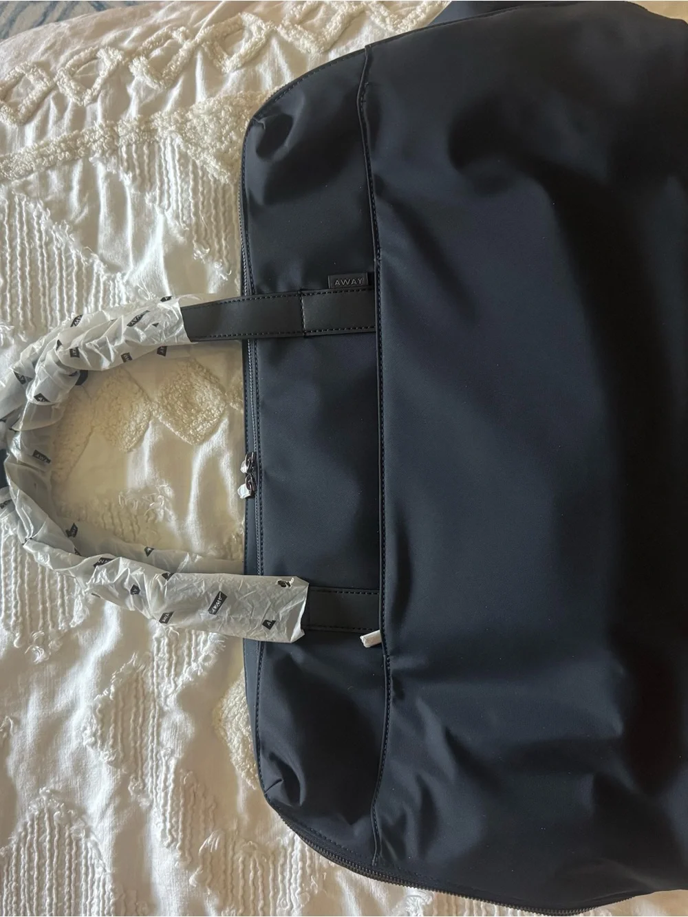 AWAY Navy Blue Weekender Duffel Bag NWT